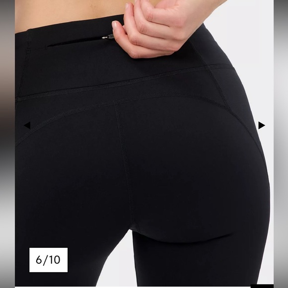 Sweaty Betty Power 9" Biker Shorts - Black xs never worn - Picture 5 of 11